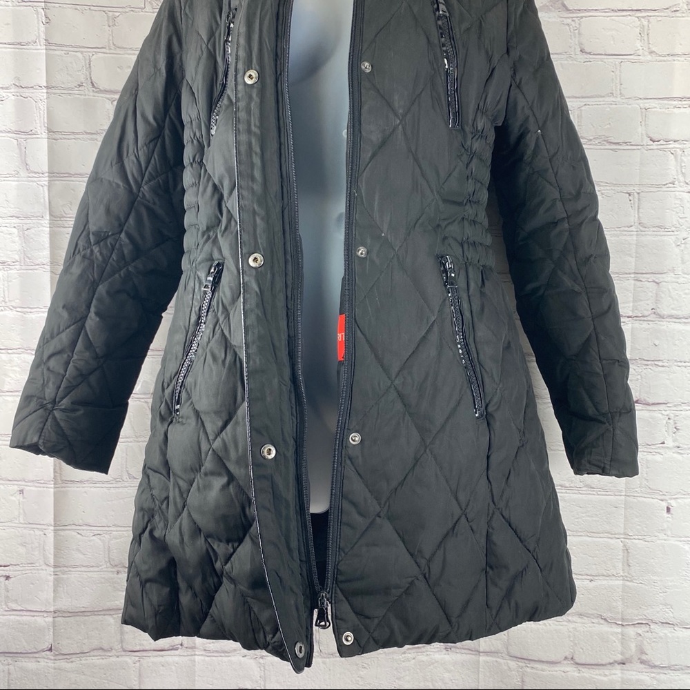 Esprit Black Down Jacket Size Small - image 5